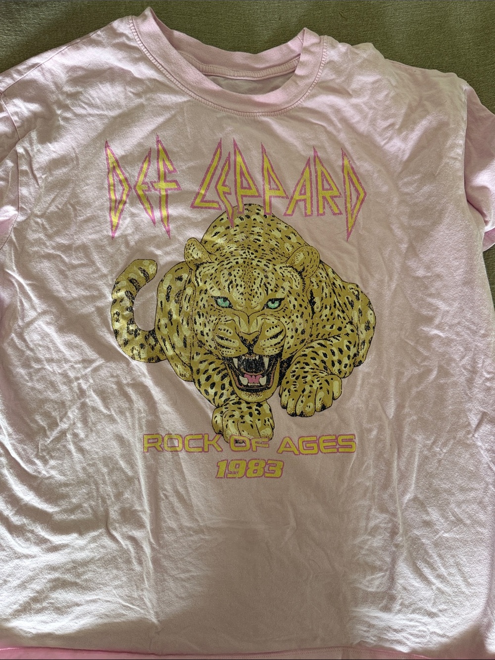 Kids' Pink 'Rock of Ages' Graphic Tee